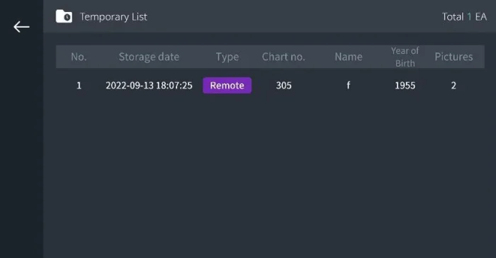Cerviray_App_27_Temporary_List